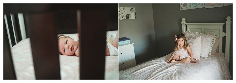 lifestyle newborn in crib