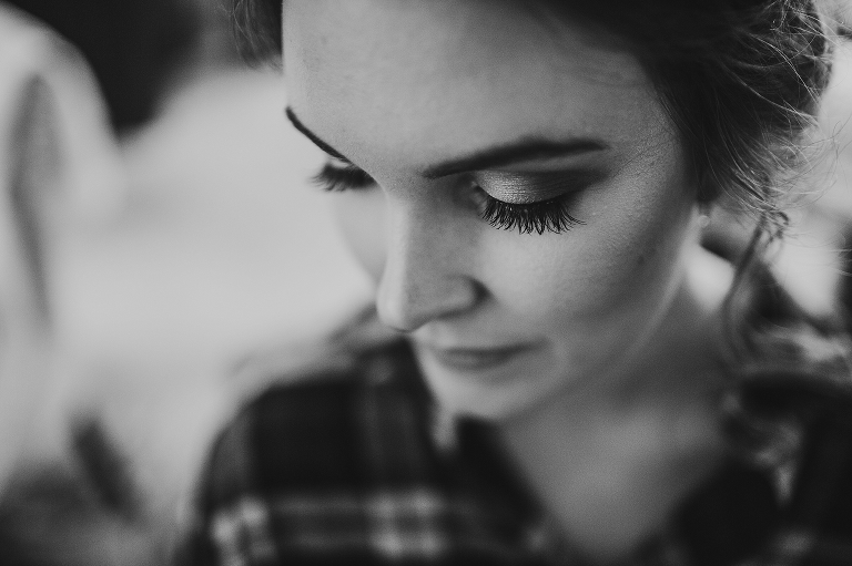 bride getting ready